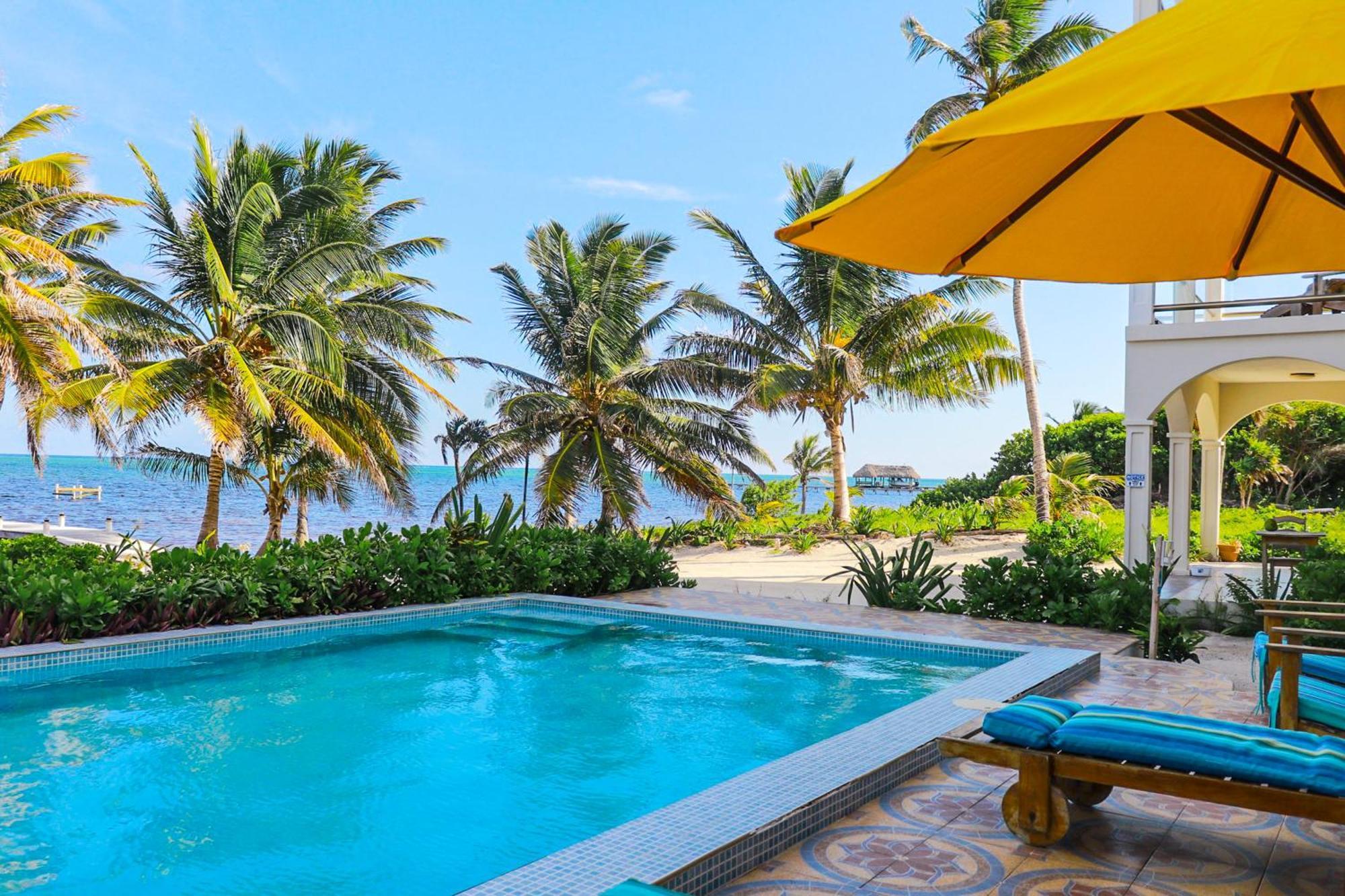 Blue Water Beach Villas San Pedro  Værelse billede